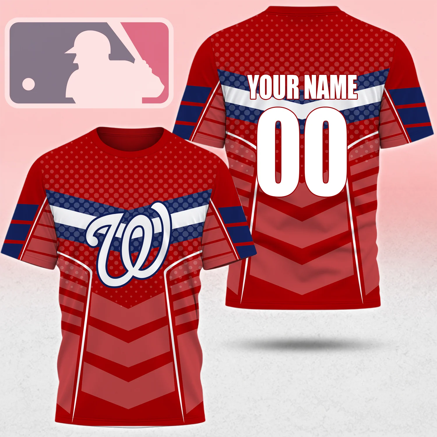 Limited Edition – Customized MLB Washington Nationals Unisex T-Shirt