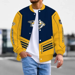 Limited Edition – Customized NHL Nashville Predators Satin Varsity Jacket & Baseball Jacket