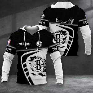 Limited Edition – Customized NBA Brooklyn Nets T-Shirt, Polo Shirt, Zip Polo Shirt, Sweatshirt, Hoodie & Zip Hoodie
