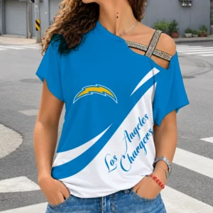 Limited Edition – Customized NFL Los Angeles Chargers Shoulder Shirt