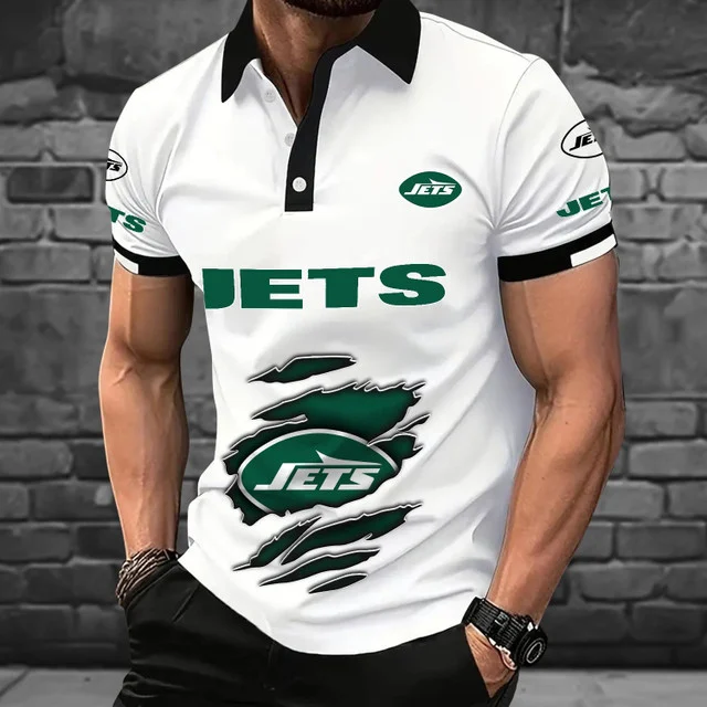 Limited Edition – Customized NFL New York Jets Polo Shirt