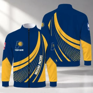 Limited Edition – Customized NBA Indiana Pacers Stand Collar Jacket