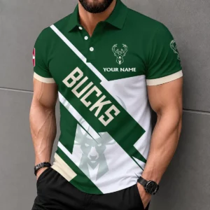 Limited Edition – Customized NBA Milwaukee Bucks Polo Shirt