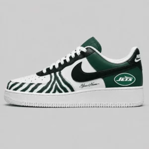 Limited Edition – Customized NFL New York Jets Af1 Shoes