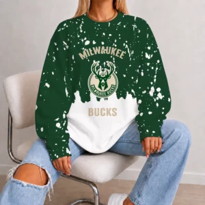 Limited Edition – Customized NBA Milwaukee Bucks Unisex Sweatshirt
