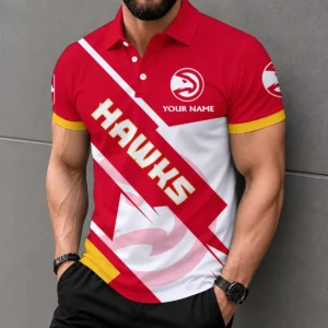 Limited Edition – Customized NBA Atlanta Hawks Polo Shirt