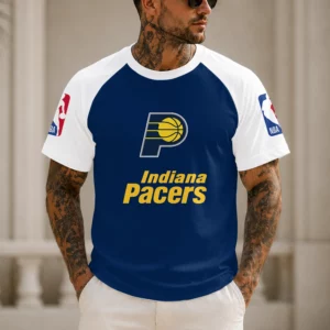 Limited Edition – Customized NBA Indiana Pacers Raglan Tee