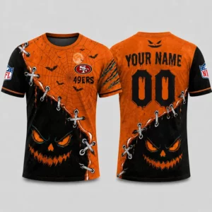 Limited Edition – Customized NFL San Francisco 49Ers Halloween Unisex T-Shirt