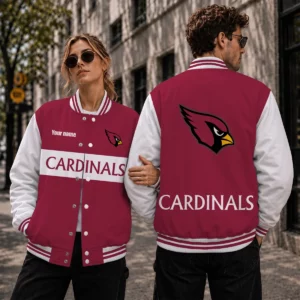 Limited Edition – Customized NFL Arizona Cardinals Satin Varsity & Baseball Jacket