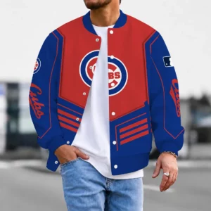 Limited Edition – Customized MLB Chicago Cubs Satin Varsity & Baseball Jacket