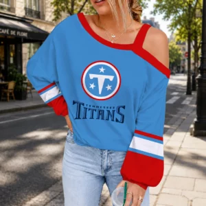 Limited Edition – Customized NFL Tennessee Titans Drop Shoulder Sweatshirt