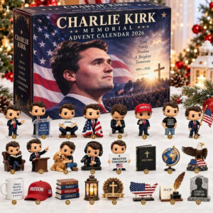 Charlie Kirk Memorial Advent Calendar 2026 Christmas Eve Countdown Xmas Gifts For Patriots