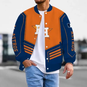 Limited Edition – Customized MLB Houston Astros Satin Varsity & Baseball Jacket