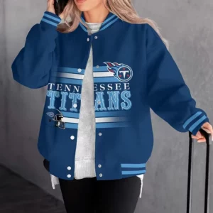 Limited Edition – Customized NFL Tennessee Titans Satin Varsity & Baseball Jacket