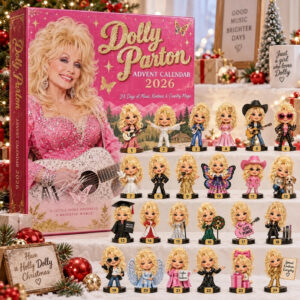 Dolly Parton Advent Calendar 2026 Dolly Parton Lover Xmas Advent Calendar Music Gift