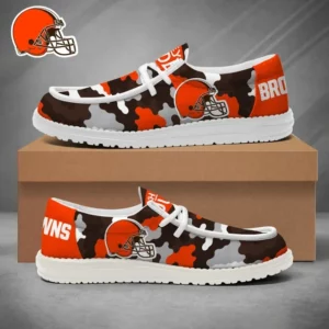 Limited Edition – Customized NFL Cleveland Browns Loafer Shoes