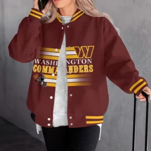 Limited Edition – Customized NFL Washington Commanders Satin Varsity & Baseball Jacket