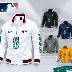 Limited Edition – Customized MLB Seattle Mariners Multicolor Men’s Casual Jacket