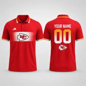 Limited Edition – Customized NFL Kansas City Chiefs Polo Shirt