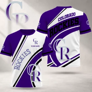Limited Edition – Customized MLB Colorado Rockies T-Shirt