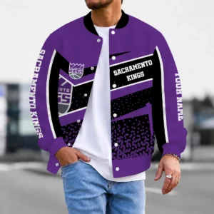 Limited Edition – Customized NBA Sacramento Kings Baseball Jacket, Satin Varsity Jacket