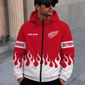 Limited Edition – Customized NHL Detroit Red Wings Windbreaker Jacket