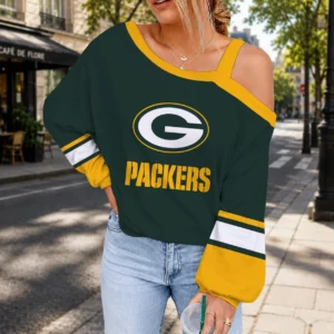 Limited Edition – Customized NFL Green Bay Packers Drop Shoulder Sweatshirt