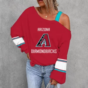 Limited Edition – Customized MLB Arizona Diamondbacks Drop Shoulder Sweatshirt