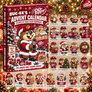 Buc-ees x Dr Pepper 2026 Christmas Advent Calendar Buc-ees Lovers Xmas Calendar