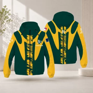 Limited Edition – Customized MLB Oakland Athletics Windbreaker Jacket