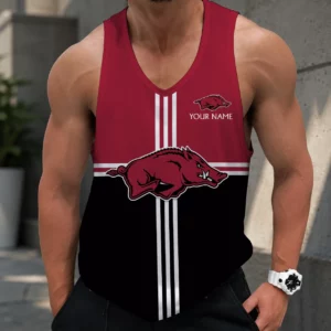 Limited Edition – Customized NCAA Arkansas Razorbacks Strappy Unisex Tank Top