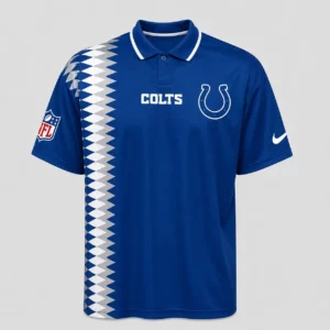 Limited Edition – Customized NFL Indianapolis Colts Polo Shirt