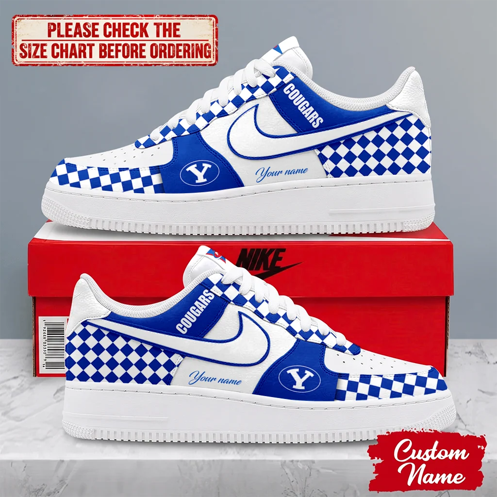 Limited Edition – Customized NCAA Byu Cougars Af1 Shoes