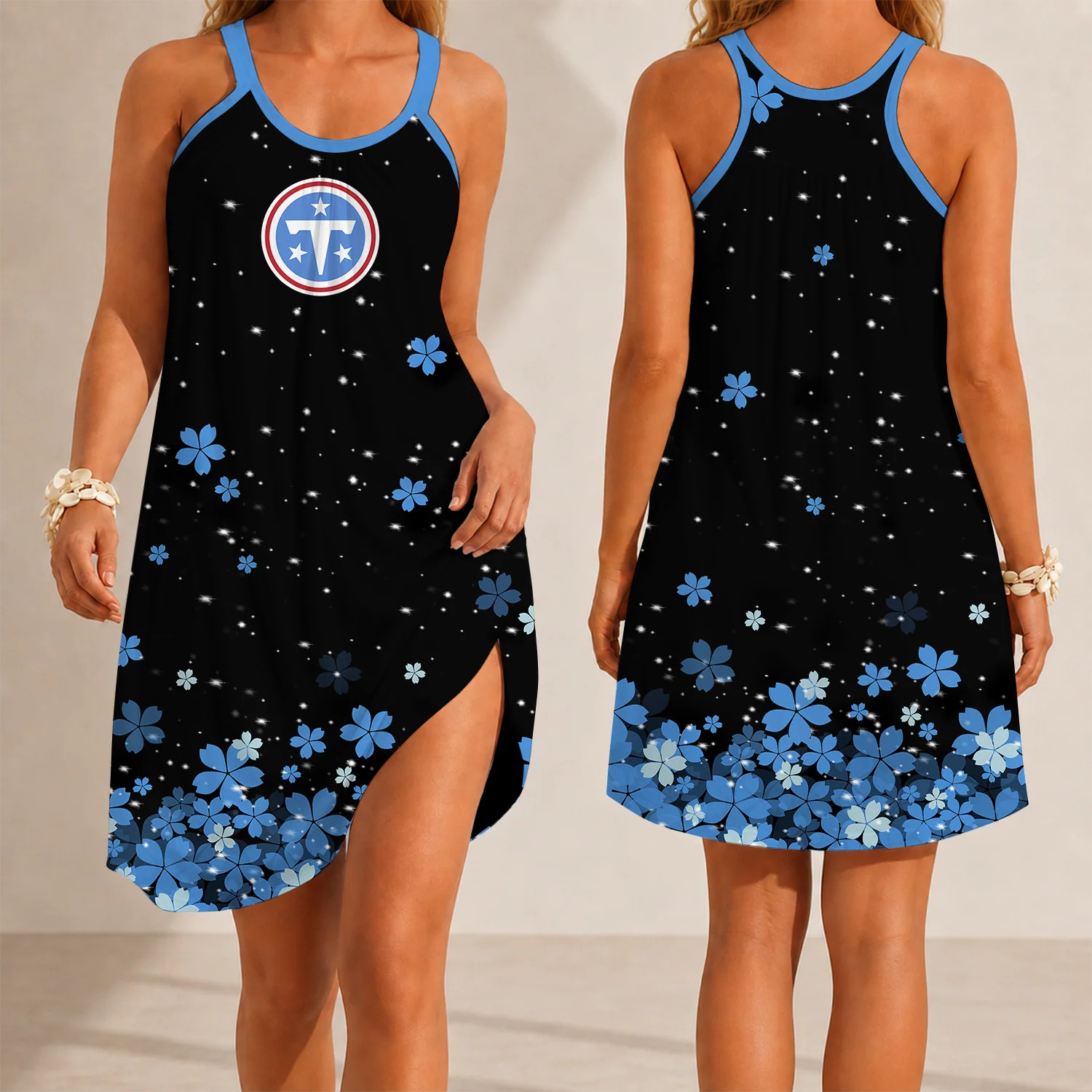 Limited Edition – Customized NFL Tennessee Titans Camisole Dress