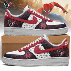 Limited Edition – Customized NFL Houston Texans Af1 Shoes