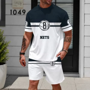 Limited Edition – Customized NBA Brooklyn Nets Unisex T-Shirt & Shorts Set