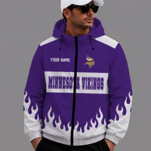 Limited Edition – Customized NFL Minnesota Vikings Windbreaker Jacket