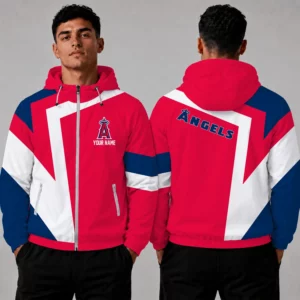 Limited Edition – Customized MLB Los Angeles Angels Windbreaker Jacket