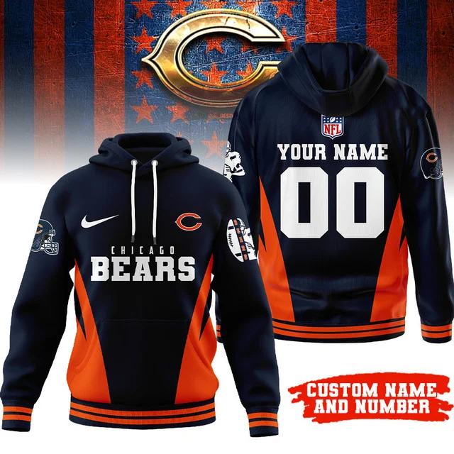 Limited Edition – Customized NFL Chicago Bears T-Shirt, Hoodie, Zip Hoodie