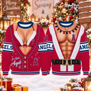 Limited Edition – Customized MLB Los Angeles Angels Christmas Unisex Sweatshirt