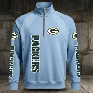 Limited Edition – Customized NFL Green Bay Packers Men’s Multicolor Quarter-Zip Pullover