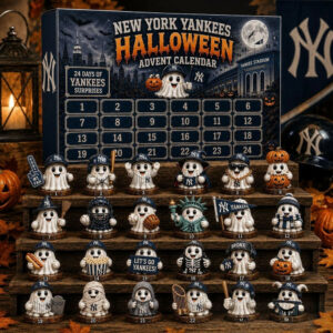 New York Yankees Halloween Advent Calendar 2026 24 Day Countdown Halloween Decor Gift