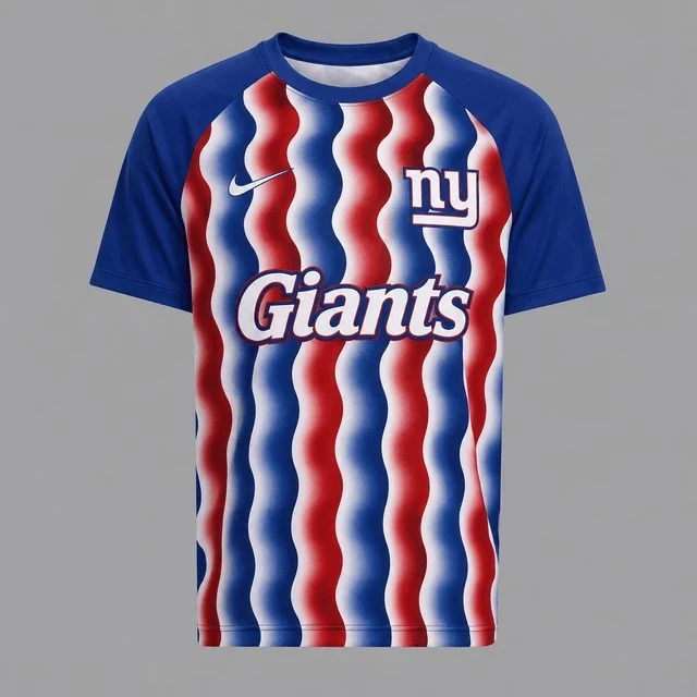 Limited Edition – Customized NFL New York Giants Unisex T-Shirt