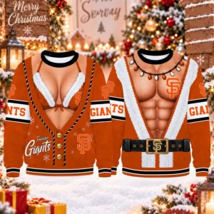 Limited Edition – Customized MLB San Francisco Giants Christmas Unisex Sweatshirt
