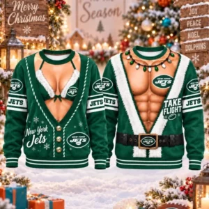 Limited Edition – Customized NFL New York Jets Christmas Unisex Sweatshirt