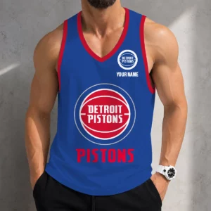 Limited Edition – Customized NBA Detroit Pistons Unisex Tank Top