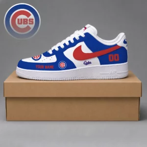 Limited Edition – Customized MLB Chicago Cubs Af1 Shoes