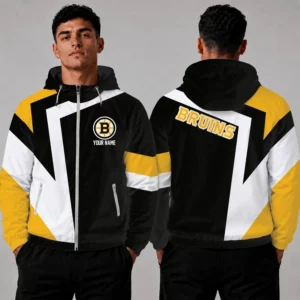 Limited Edition – Customized NHL Boston Bruins Windbreaker Jacket