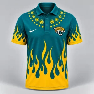 Limited Edition – Customized NFL Jacksonville Jaguars Polo Shirt