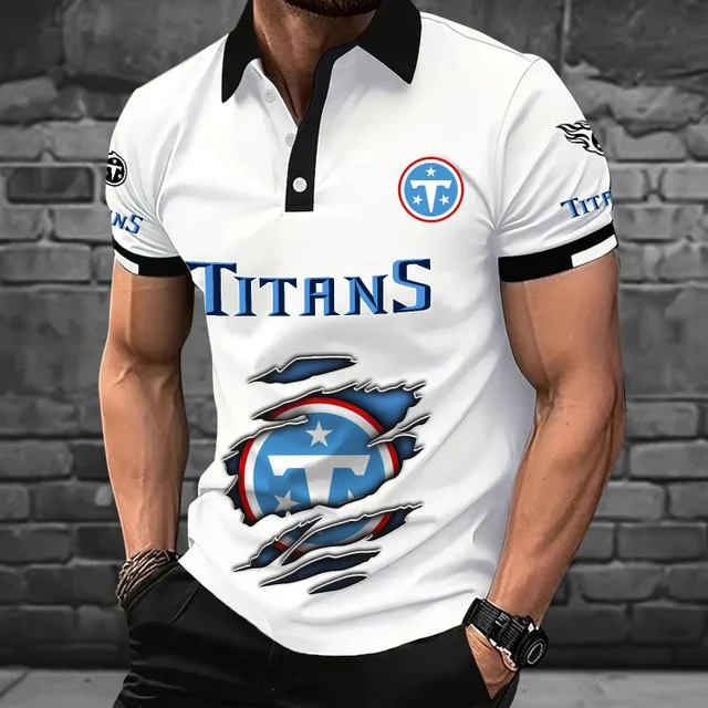 Limited Edition – Customized NFL Tennessee Titans Polo Shirt